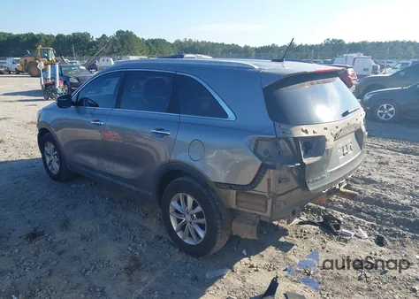 2017 Kia Sorento 2.4L Lx from USA, damaged, VIN 5XYPG4A38HG187584